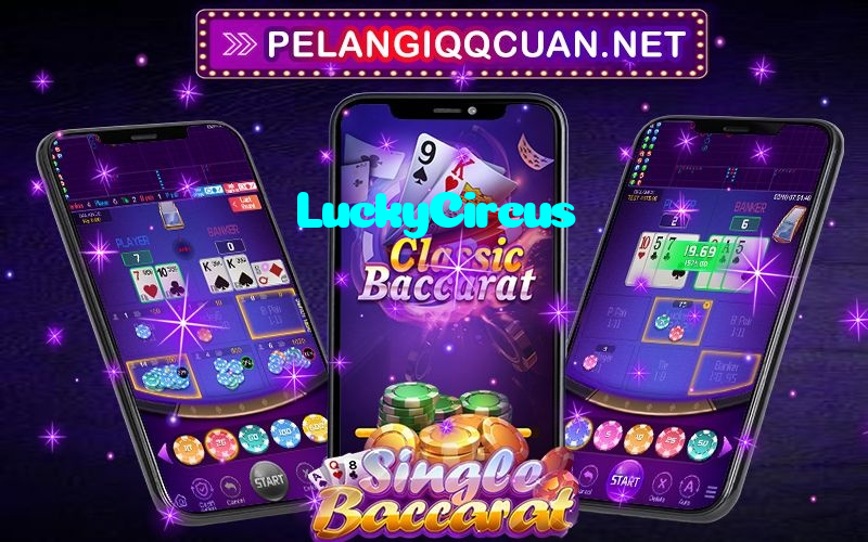LuckyCircus casino presented on mobile device in Pakistan with slots and live games